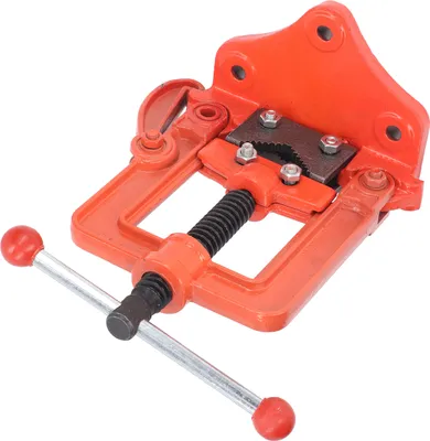 Obrázek produktu pro Svěrák na potrubí Heavy Duty Yoke Závěsná svorka Threader Silná houževnatost Řezná hrana Instalatérský nástroj