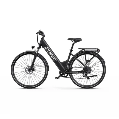 Image de vélo électrique 250W 36V 13Ah City E-Bike 25km/h pendulaire 65KM 27.5 "E-BIKE E-Bike & E-Hollandrad écran LCD, E-Citybike Femmes Hommes Noir
