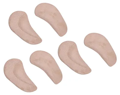 Produktbild von 1/2/3 Paar Gel-Einlegesohlen mit Fußgewölbestütze für Kinder und Erwachsene mit Plattfüßen, orthopädische Polster, selbstklebend, stoßdämpfend, zur Linderung von Plantarfasziitis