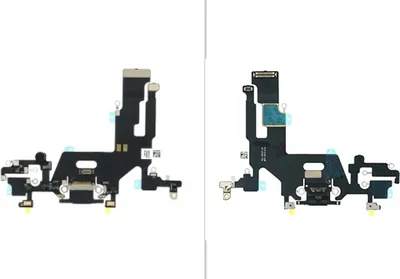 Produktbild von Ladebuchse Connector Flex für iPhone 11, schwarz