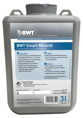 Immagine prodotto di BWT Smart Mineral 3 litri, per AQA smart Plus
