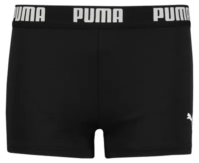 Produktbild von PUMA Badehose für Jungen SWIM BOYS LOGO Trunk Badeshorts Jungen schnelltrocknend Chlorbeständig, Farbe:Black, Bekleidung:140