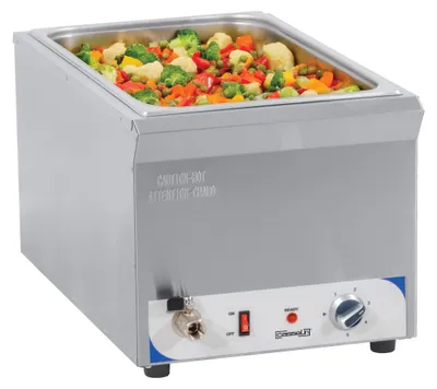 Image de Bain-marie Avec Robinet De Vidange Gn 1/1 - 200 Mm - Casselin