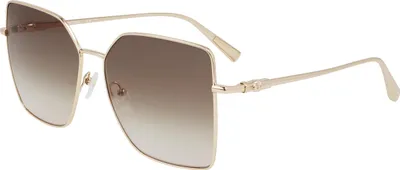 Obrázok produktu pre LONGCHAMP LO173S 708 GOLD/GRADIENT KHAKI 57/15/145 ŽENSKÉ slnečné okuliare