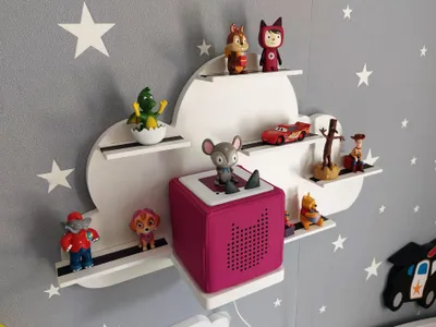 Produktbild von Regal / Display für Audiofiguren für das Toniebox-System