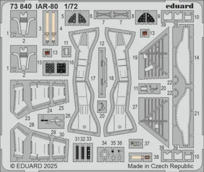 Produktbild von Eduard Accessories 73840 - 1:72 IAR-80 for IBG - Neu