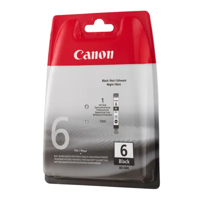 Produktbild von Canon Tintenpatrone BCI-6BK Schwarz Original 2000 Seiten