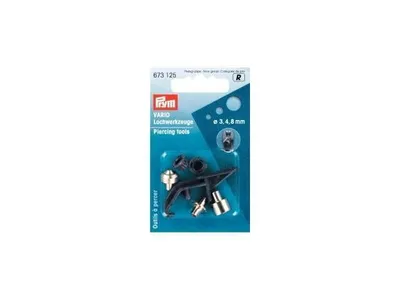 Produktbild von PRYM Lochwerkzeuge Ø 3,4 & 8mm für VARIO-Zange | 673125