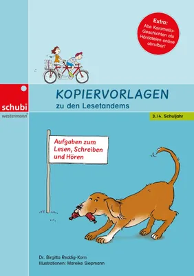 Produktbild von Kopiervorlagen zu den Lesetandems. 3./4. Schuljahr