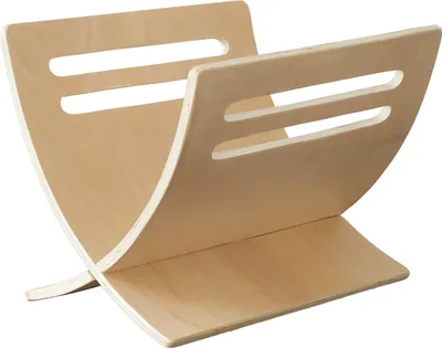 Produktbild von Homestyle4u Zeitungsständer Magazinhalter Holz Zeitschriftenhalter Magazinständer Natur