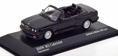 Produktbild von Minichamps 1:43 BMW M3 (E30) Cabriolet Baujahr 1988 schwarz
