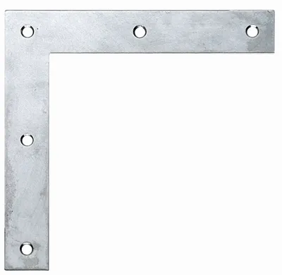 Immagine prodotto di Alberts 851873 Staffa angolare, acciaio inox, 120 x 120 x 20 mm, set da 10