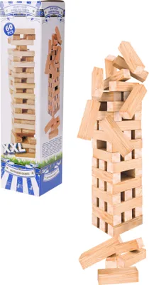 Immagine prodotto di Torre oscillante in legno XXL - 60 pezzi - 50 cm