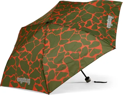 Image de ergobag parapluie de poche parapluie Lumi-Edition Umbrella FeuerspeiBär olive