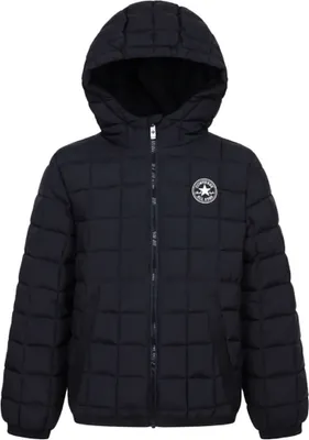 Produktbild von Converse Kids Mdwt Puffer Jacke Schwarz 13-15 Years Schwarz 13-15 Years