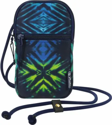 Produktbild von herlitz Smartphone-Umhängetasche "New Batik" Polyester grün/blau/schwarz