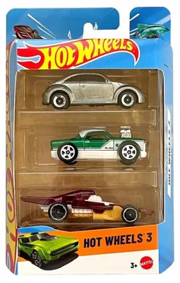 Produktbild von Hot Wheels 3er-Pack VW Bolid Spielzeugautos Set