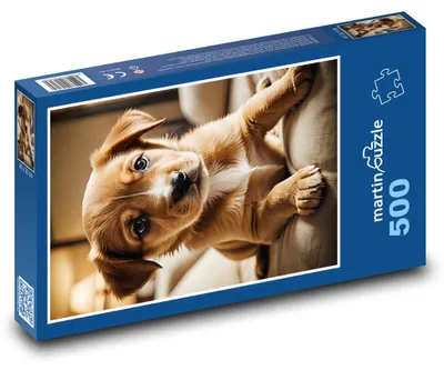 Obrázek produktu pro martinpuzzle - Puzzle 500 - Hnědé štěně