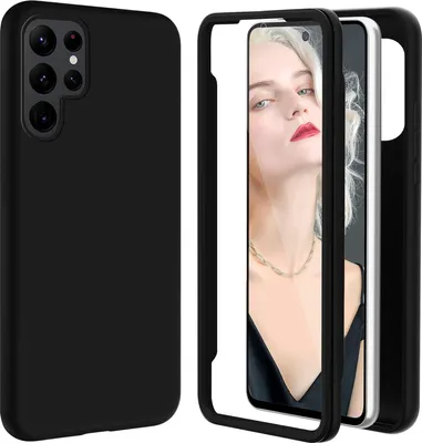Image de Coque Noire Pour Samsung Galaxy S22 Ultra 5G