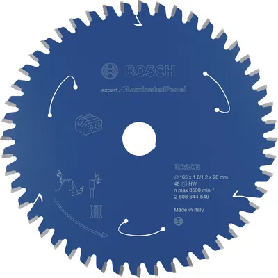 Obrázek produktu pro Bosch 2608644549 Bosch Kreissägeblatt EX CB H 165x20x48