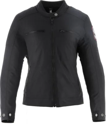 Produktbild von Helstons Widow Damen Motorrad Textiljacke, schwarz, M