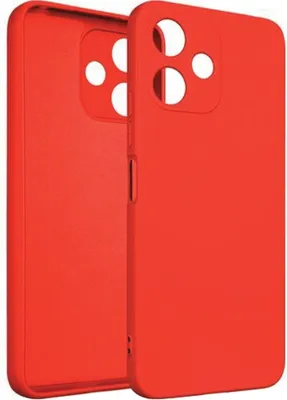 Produktbild von Beline Etui Silikon Xiaomi Redmi 12Czerwony/Rot