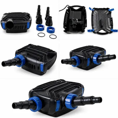 Produktbild von AquaForte CTF 18000 Teichpumpe – Energiesparende Filter- Bachlaufpumpe 18000 l/h, 140 Watt