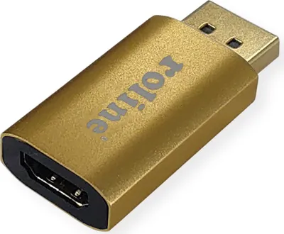 Obrázok produktu pre ROLINE 12.03.3158, DisplayPort, HDMI, Zlato