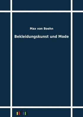 Produktbild von Bekleidungskunst und Mode