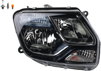 Produktbild von Scheinwerfer passend für Dacia Duster 01/2014 -01/15 Rechts Leuchtmittel 260105828R Johns