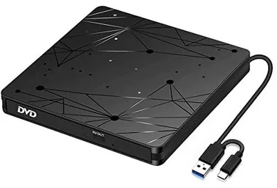 Zdjęcie produktu dla Napęd dvd USB 3.0 type c czytnik cd zewnętrzny do laptopa