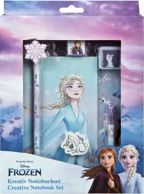 Produktbild von Undercover Kreativ Notizbuchset Frozen
