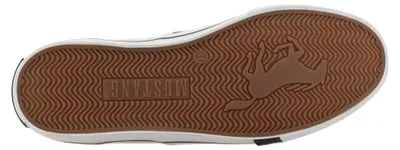 Produktbild von Mustang Herren Sneaker aus Canvas mit Sternen-Details 26M0151002, Größe:43 EU, Farbe:Schwarz