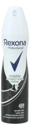 Image de Rexona Deospray - Invisible Black & White 150 ml