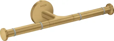 Produktbild von hansgrohe PRH Axor Uni. Circular doppelt, Wandmontage, brushed gold optic