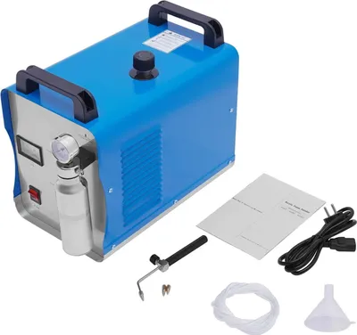 Produktbild von HHO-Knallgas-Generator - Modell H180 Wasserschweißgerät und Acryl-Flammenpoliergerät - 95 L - Flammenbrenner - Blau