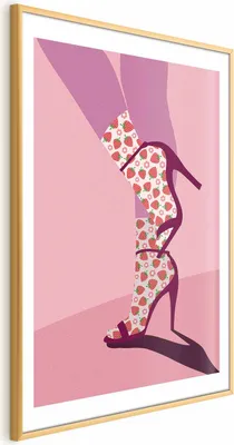 Produktbild von Posterpapier Poster - Strawberry Socks 21x30 cm Menschen h-A-0142-ao-a