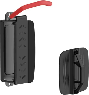Produktbild von Fahrrad Wandhalterung, drehbar 65°, für Reifenbreite bis 90 mm, Traglast 35 kg, platzsparend für Garage