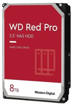 Imagen del producto de WD Red Pro WD8006FFBX - Disco duro - Serial ATA