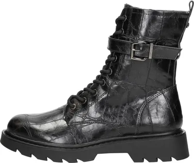 Image de Tamaris Veterschoenen Hoog  Veterschoenen Hoog - Zwart - Maat 39