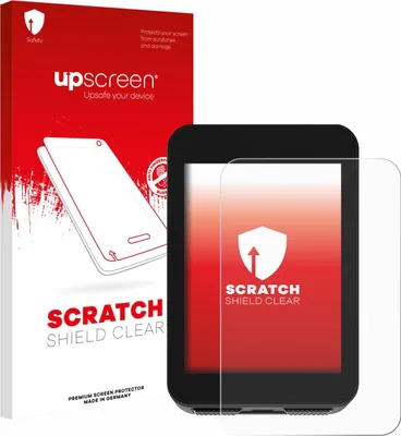 Produktbild von upscreen Schutzfolie für Bikevee BKV310A 2.4" Displayschutz Displayschutzfolie Folie Klar Transparent