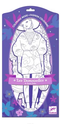 Image de Défilé de mode à colorier, Zaho et ses amies, Djeco