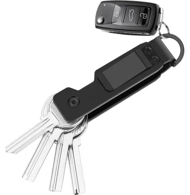 Produktbild von Schlüsselhalter Schlüsseletui Schlüsselorganizer - Aluminium - Kompakt - Für 1 bis 5 Schlüssel