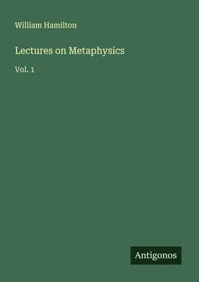 Produktbild von Lectures on Metaphysics