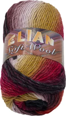 Immagine prodotto di Filato SOFT WOOL - 100g / 134 m - Rosso
