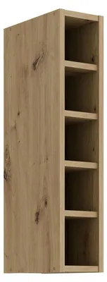 Produktbild von Hängeschrank Regal 15 cm Eiche Artisan Küchenzeile Küchenblock Küche Stilo