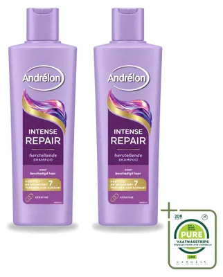 Produktbild von 2 x Andrélon Intense Repair Shampoo - 250 ml - Großpackung - 2 Stücke