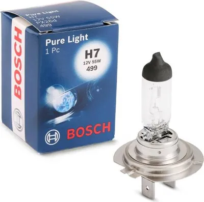 Produktbild von 1x H7 BOSCH Lampen Autolampen 12V 55W PX26d 1 987 302 777