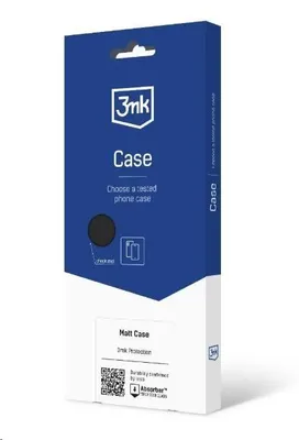 Produktbild von Handyhülle für Xiaomi Redmi Note 15 Pro Plus 5G, 3mk Matt Case, Mattes Schwarz
