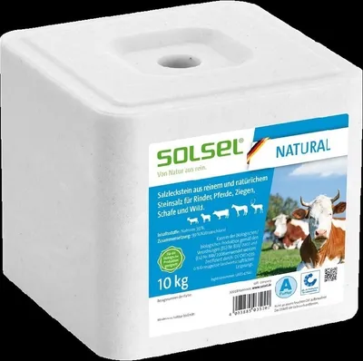 Produktbild von Solsel Natural Salzleckstein 10 kg